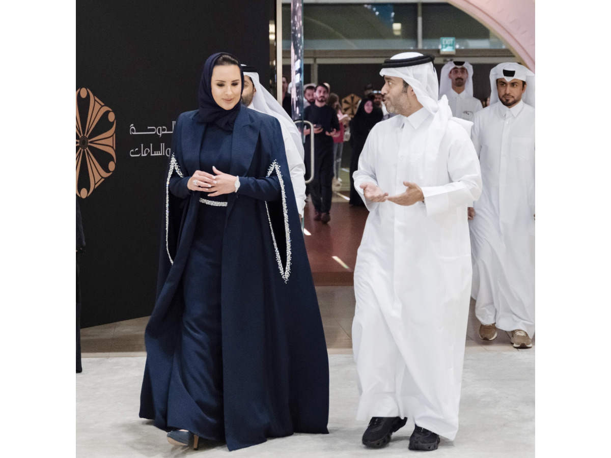 Sheikha Jawaher attends the Doha Jewellery and Watches Exhibition Sheikha Jawaher attends the Doha Jewellery and Watches Exhibition